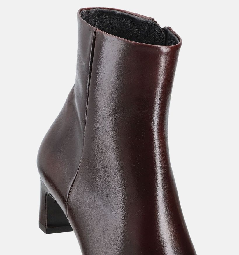 Zinda Bottines en Brun foncé pour femmes (364430)