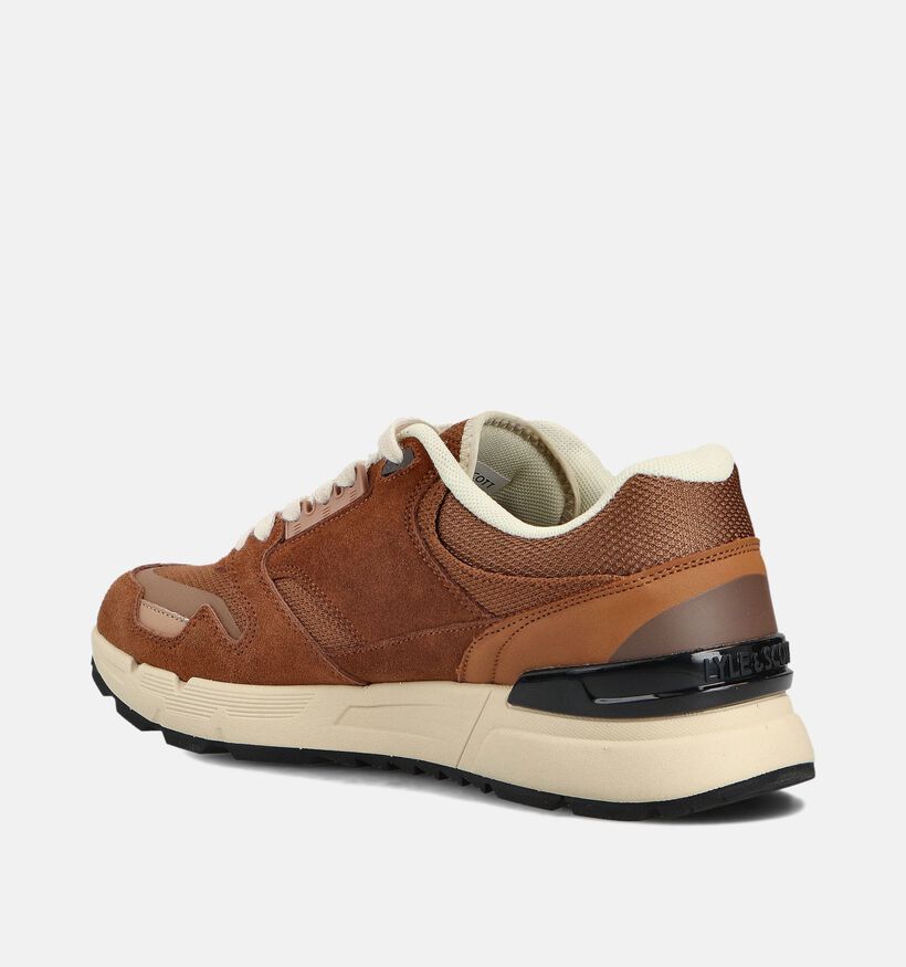 Lyle & Scott Chaussures plates en Cognac pour hommes (362616) - pour semelles orthopédiques