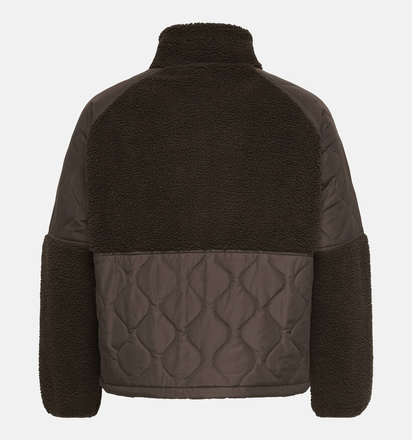 ONLY Carmakoma Ohio Donkerbruine Korte Jas voor dames (381918)