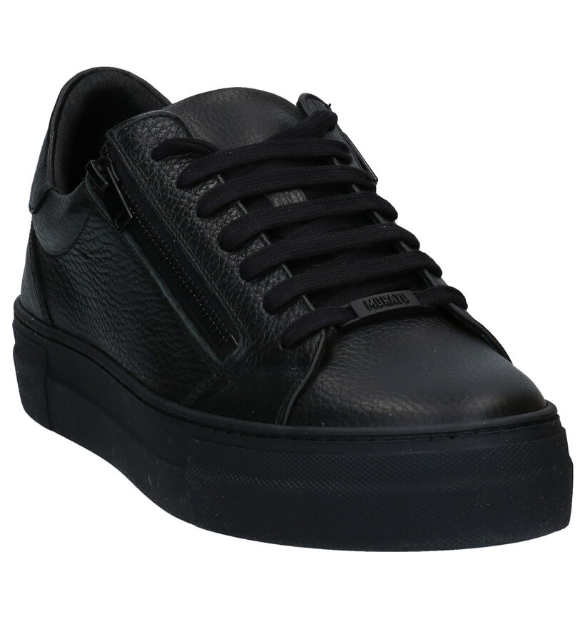 Antony Morato Chaussures basses en Noir en cuir (282681)
