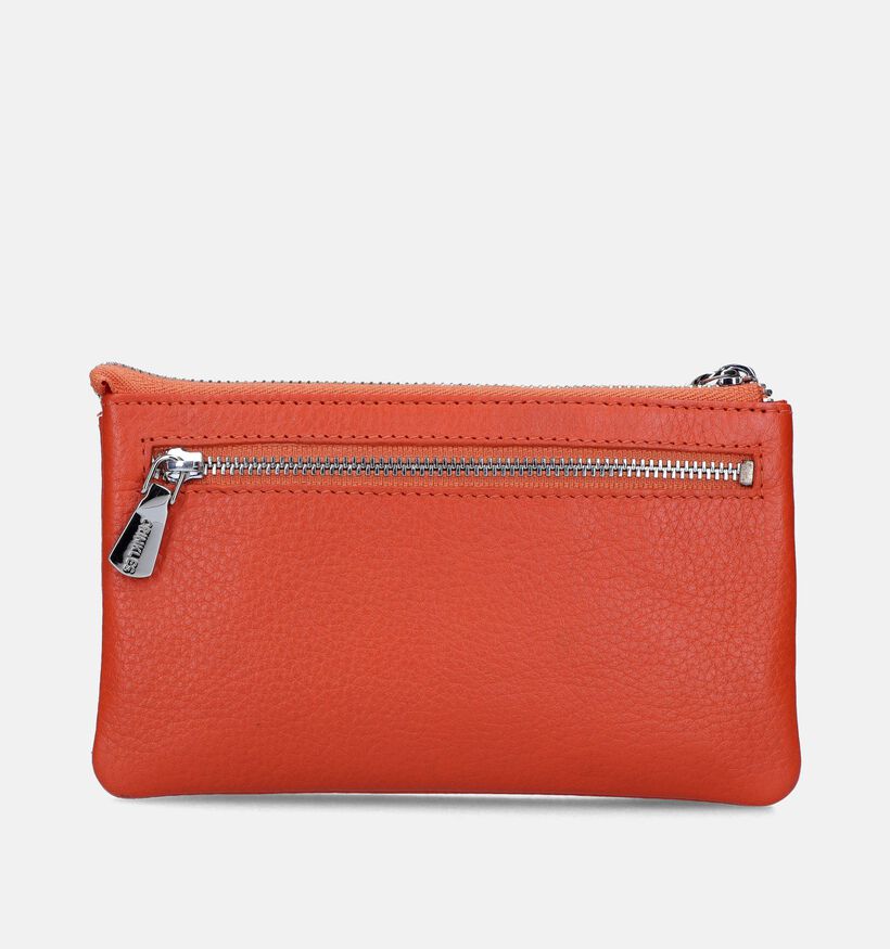 Crinkles Porte-monnaie en Orange pour femmes (342360)