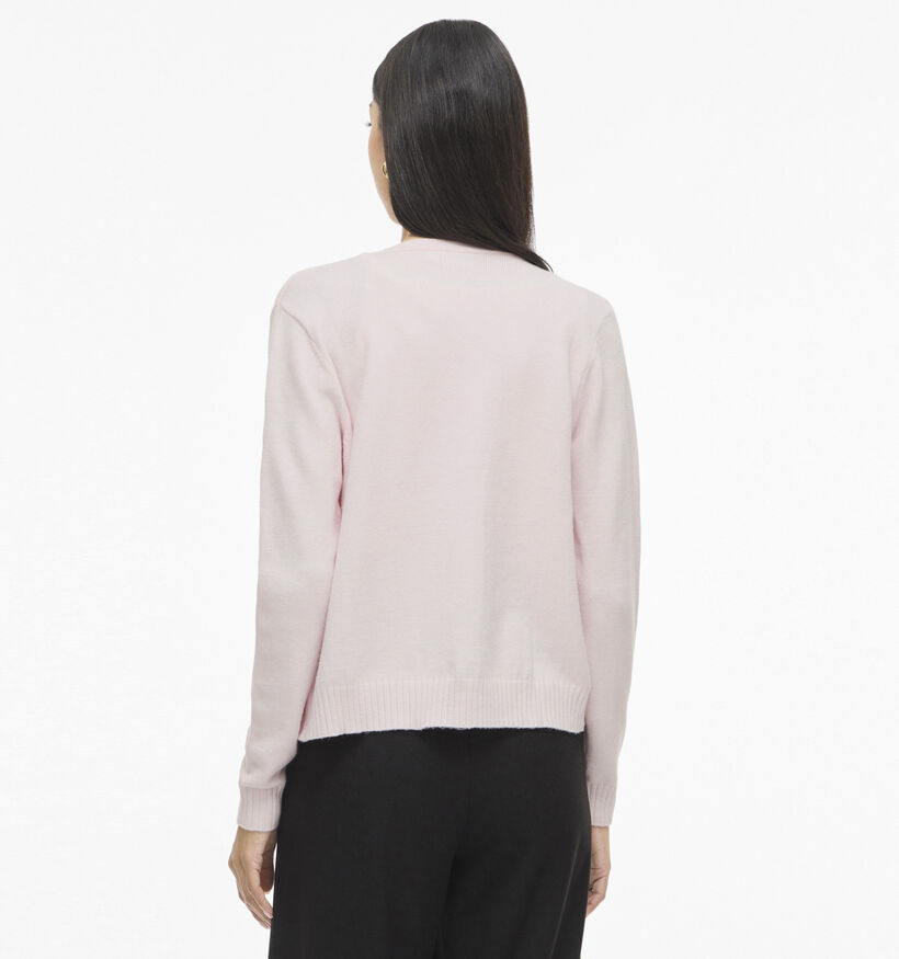 Vila Viril Short Lichtroze Cardigan voor dames (368077)