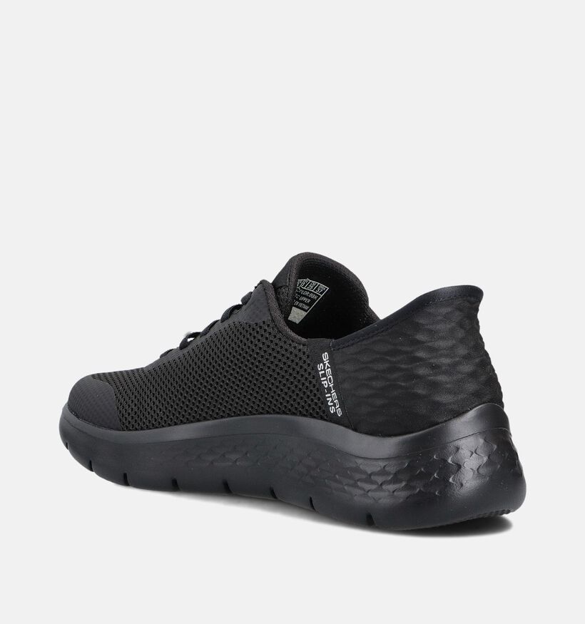 Skechers GO WALK FLEX GRAND ENTRY Zwarte Sneakers voor dames (359703) - geschikt voor steunzolen