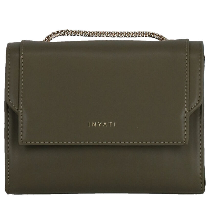 Inyati Eva Vegan Sac porté croisé en Noir en textile (290156)