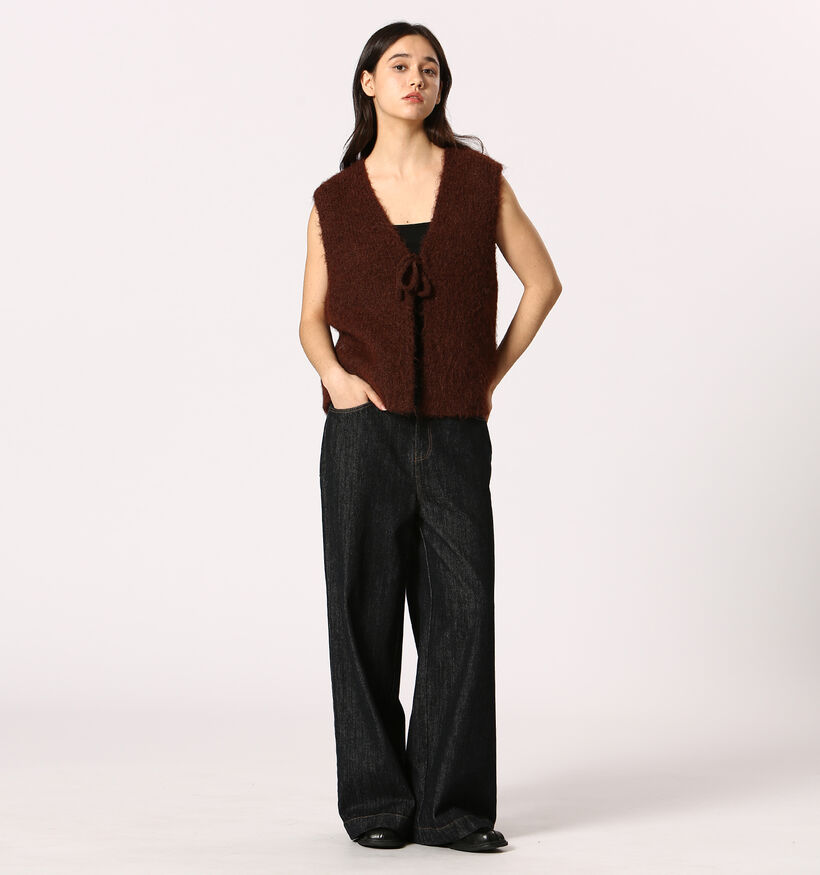 The Korner Gilet en Marron pour femmes (365300)