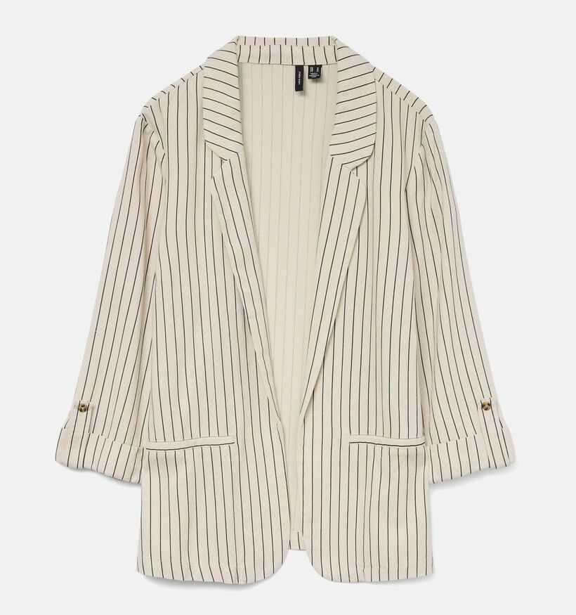 Vero Moda Jesmilo 3/4 Blazer en Beige pour femmes (367171)