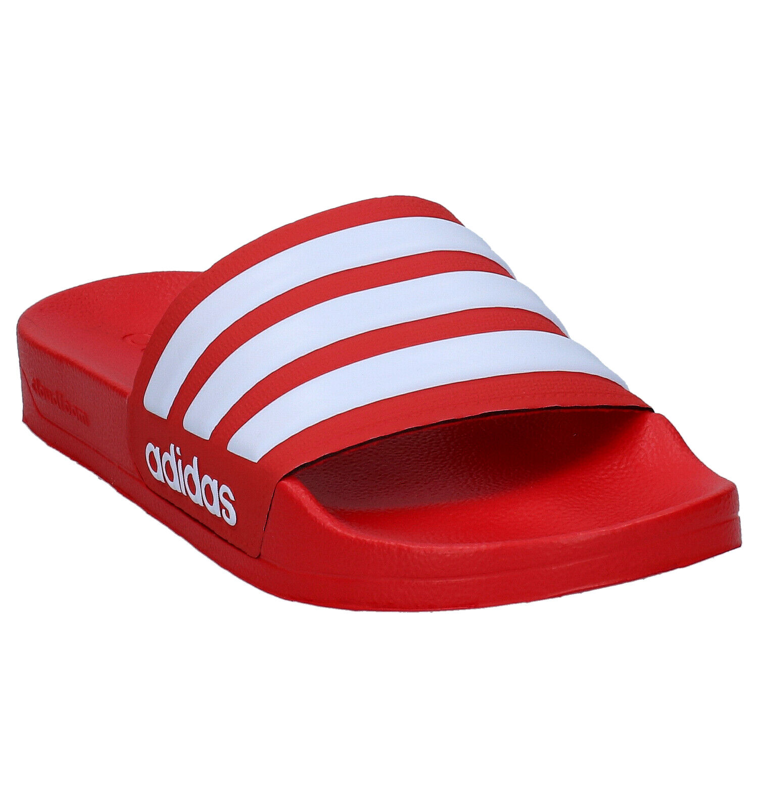 Claquette adidas 2025 femme rouge