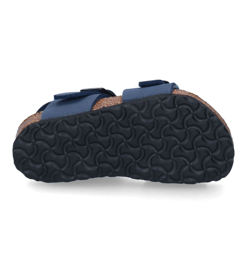 Birkenstock New York  Sandales en Noir pour garçons (338096)