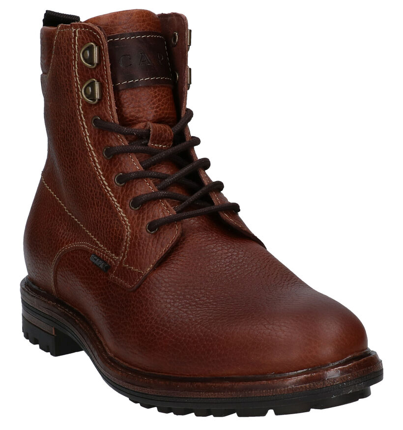 Scapa Cognac Boots in leer (298200)