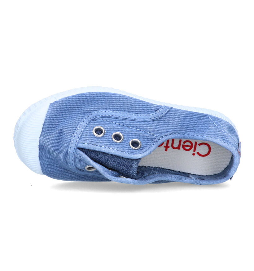 Cienta Slip-ons en Bleu pour filles, garçons (324049) - pour semelles orthopédiques