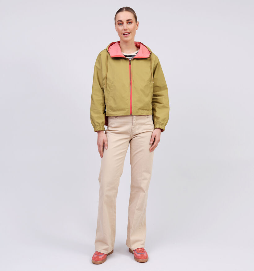 Rue Mazarine Sodah Veste courte en Vert khaki pour femmes (357926)
