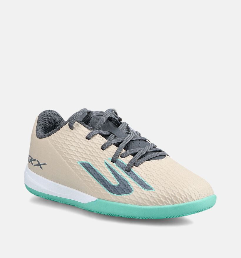 Skechers SKX 2 Chaussures de foot Indoor en Beige pour filles, gar&ccedil;ons (374180)