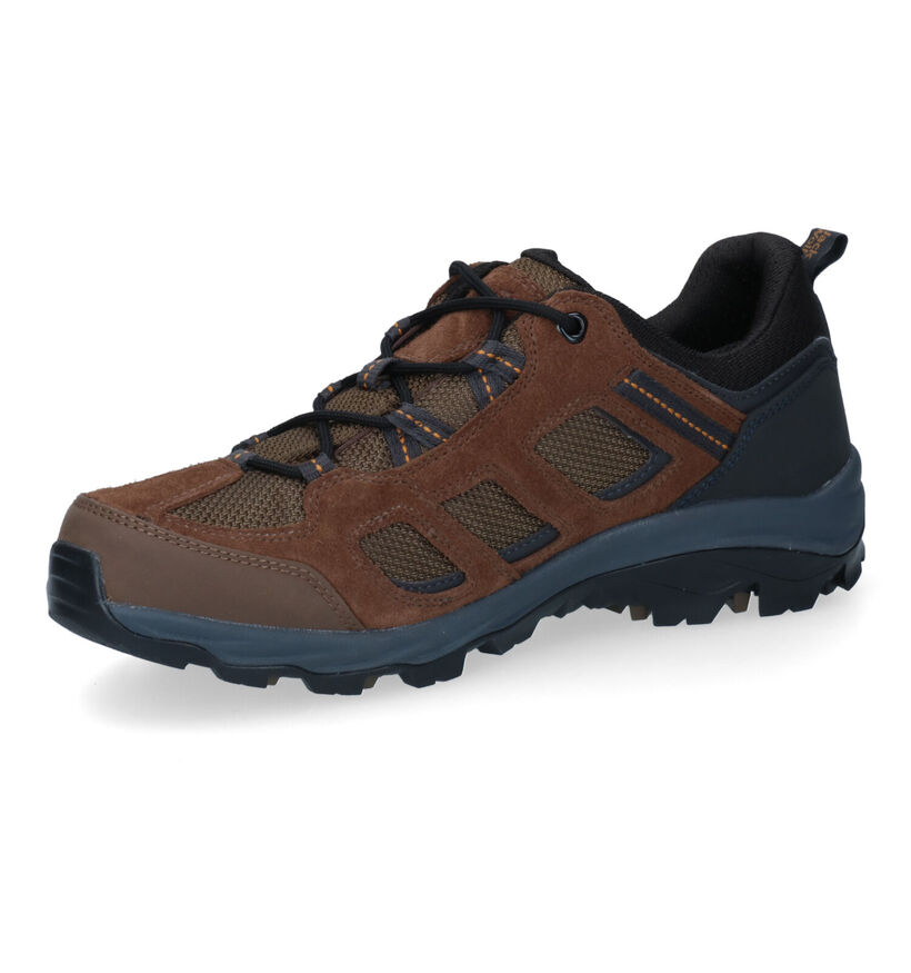 Jack Wolfskin Vojo 3 Texapore Chaussures de marche en Kaki pour hommes (302184) - pour semelles orthopédiques