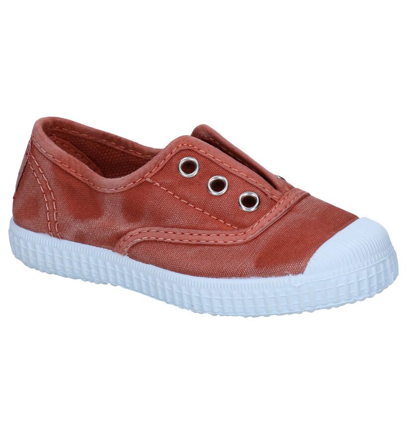 Verzorgen kleuring pleegouders Cienta Oranje Sneakers | Meisjes,Jongens Sneakers