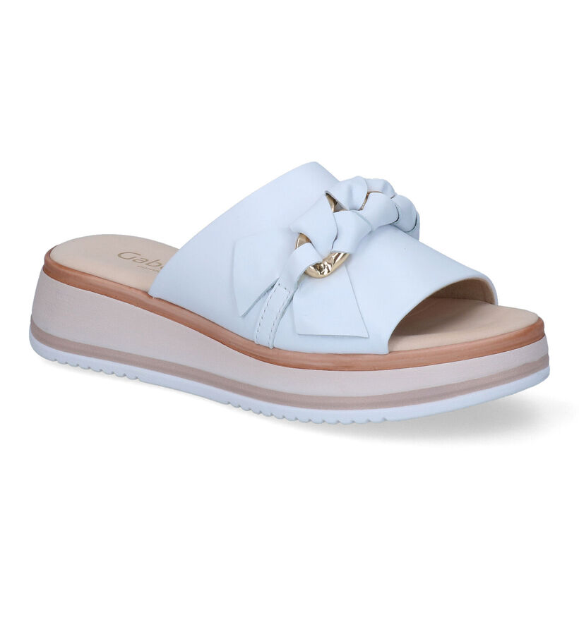 Gabor Comfort Mules en Blanc pour femmes (306219)