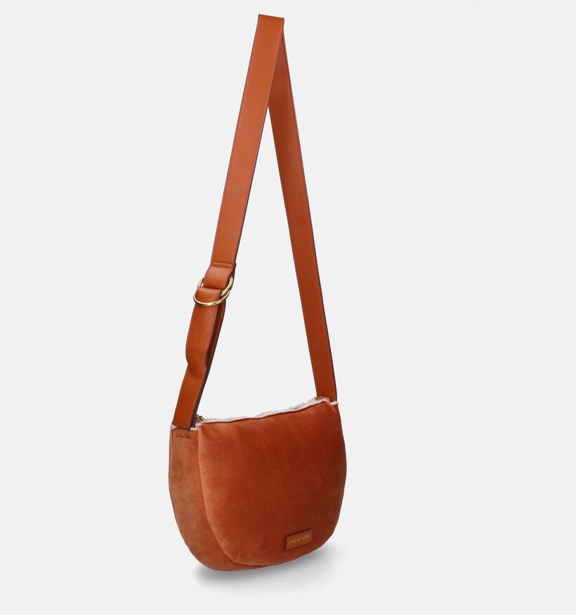 Laurent David Eva Cognac Crossbody Tas voor dames (333211)