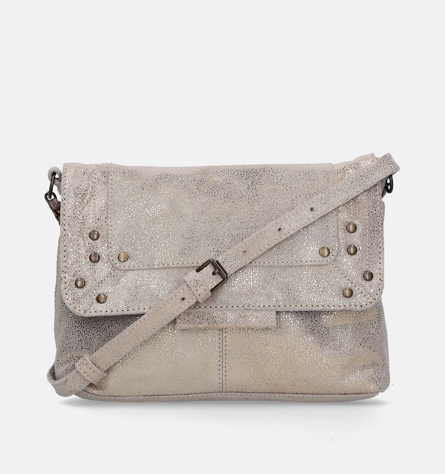 Pieces Felizia Gouden Crossbody Tas Dames Crossbody tassen