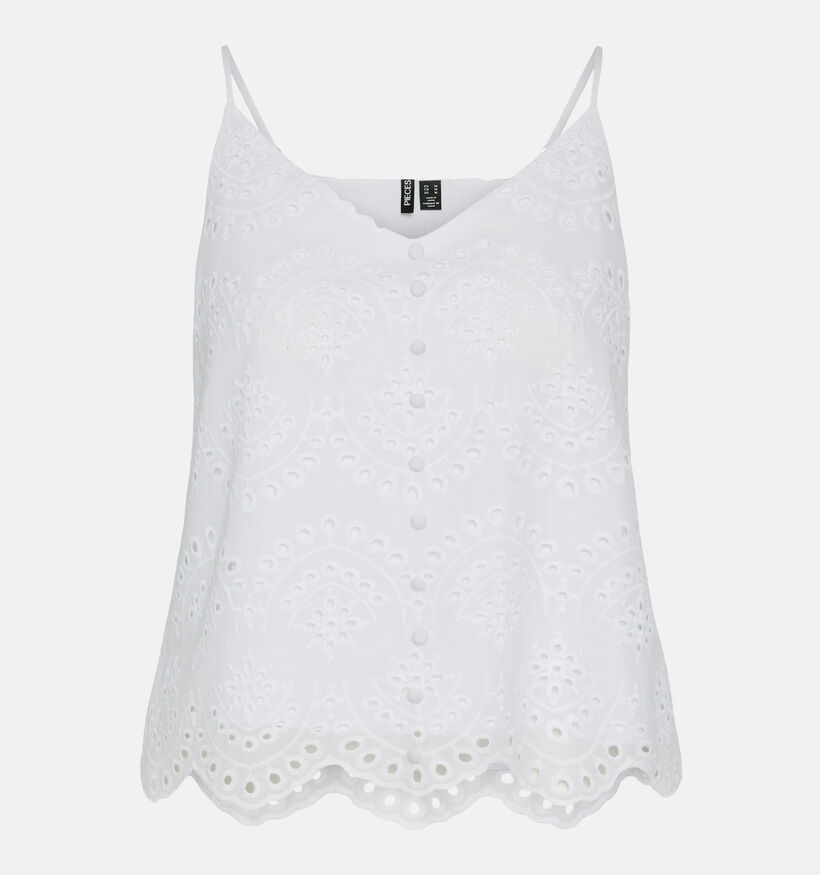 Pieces Vilde Wit Topje voor dames (351105)