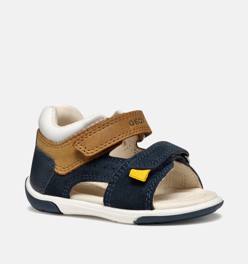 Geox B Zapito Sandales pour b&eacute;b&eacute; en Bleu fonc&eacute; pour gar&ccedil;ons (368858)