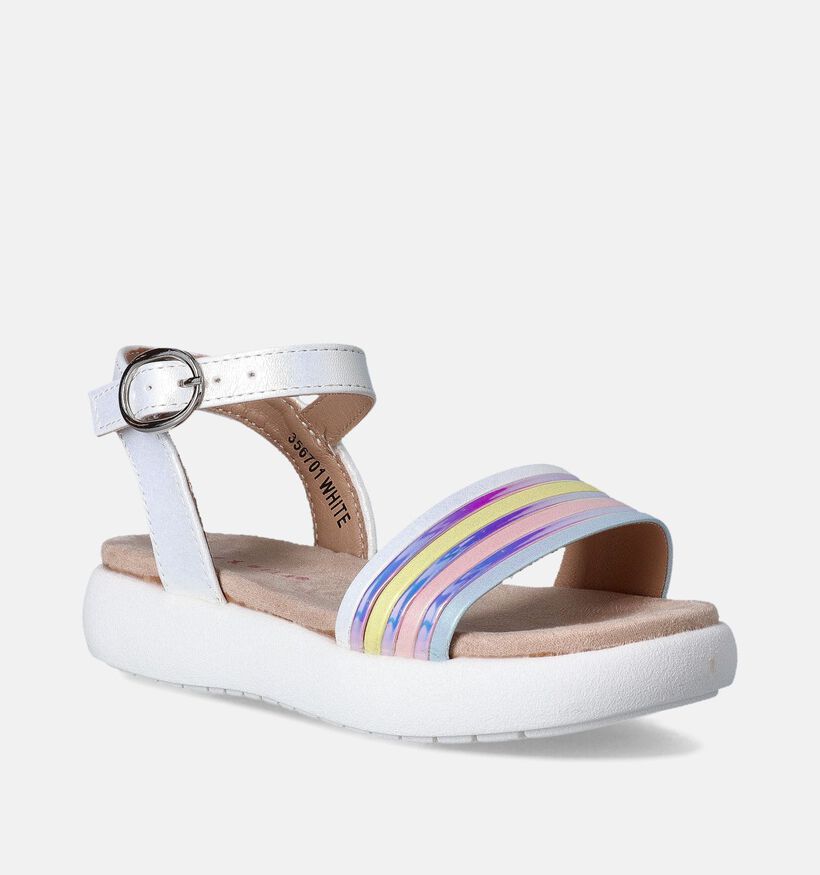 Milo & Mila Sandales en Blanc pour filles (356701)