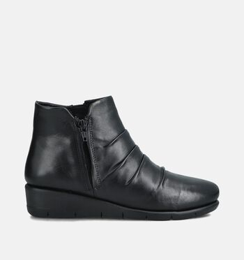 Hush Puppies Enkellaarsjes Zwart
