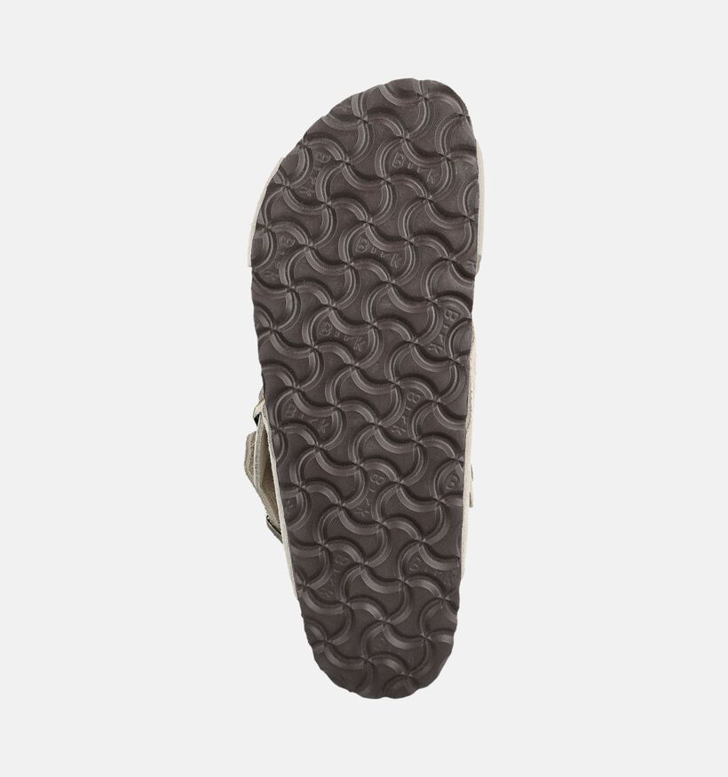 Birkenstock Tulum Suede Taupe Slippers voor dames (384358)