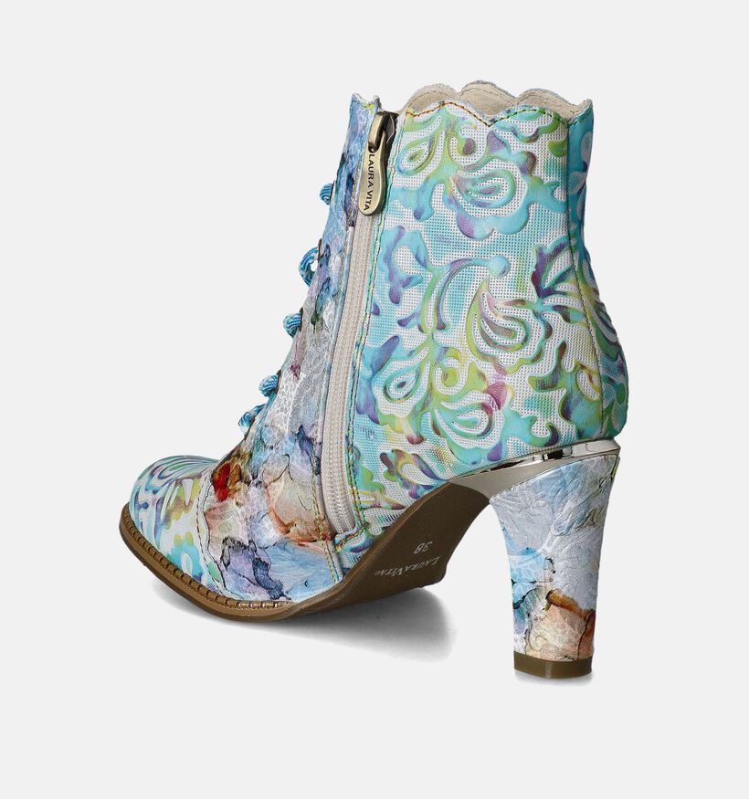 Laura Vita Alcbaneo Bottillons en Bleu pour femmes (356718)