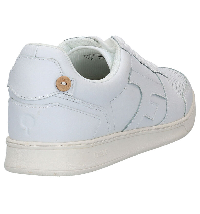 Faguo Hazel Witte Sneakers in leer (289026)