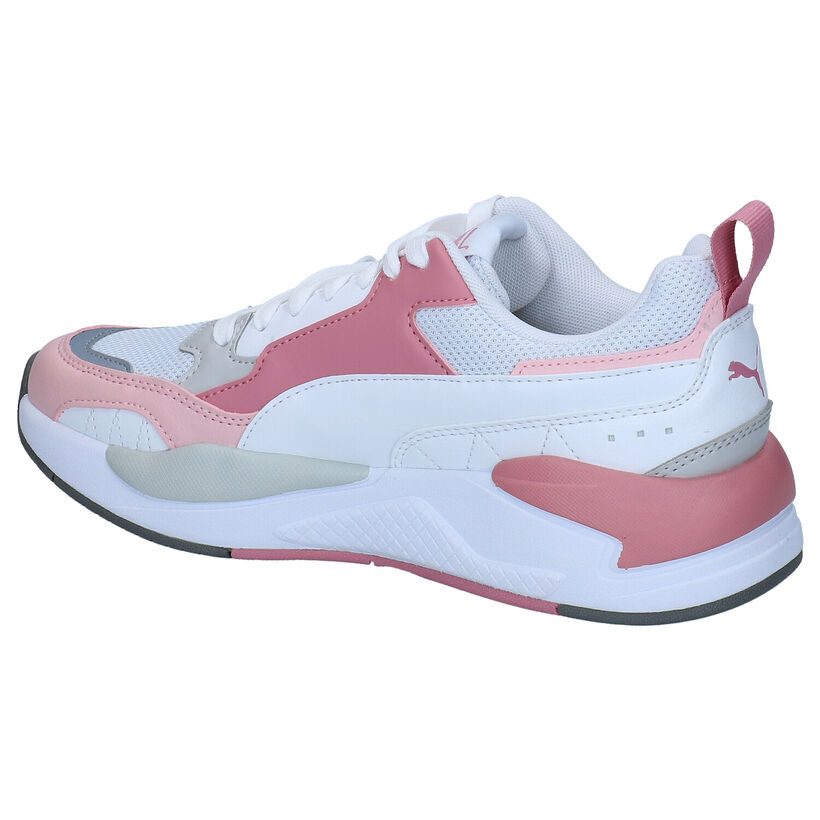 Puma X-Ray 2 Square Witte Sneakers in kunstleer (276779)