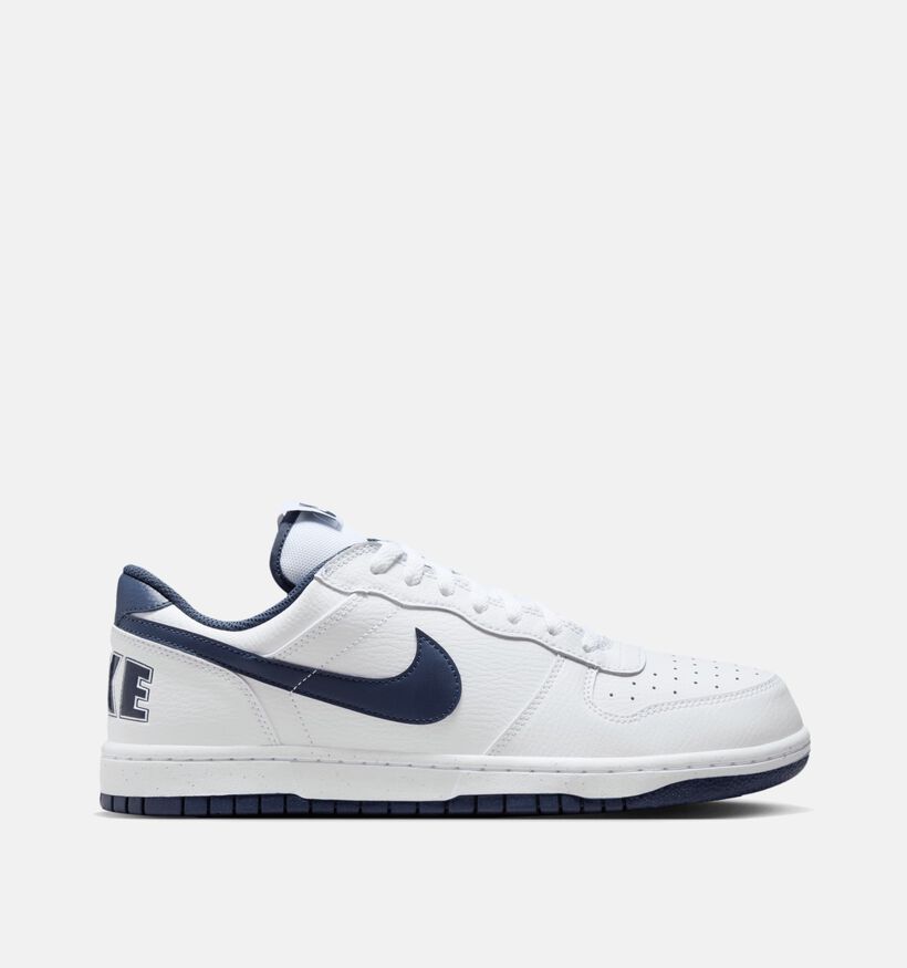 Nike Big Nike Low Witte Sneakers voor heren, jongens (350458)