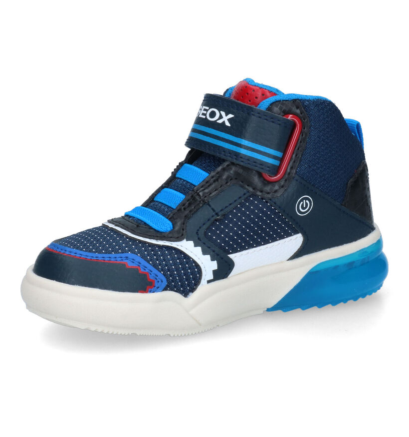 Geox Grayjay Baskets en Rouge en synthétique (312562)