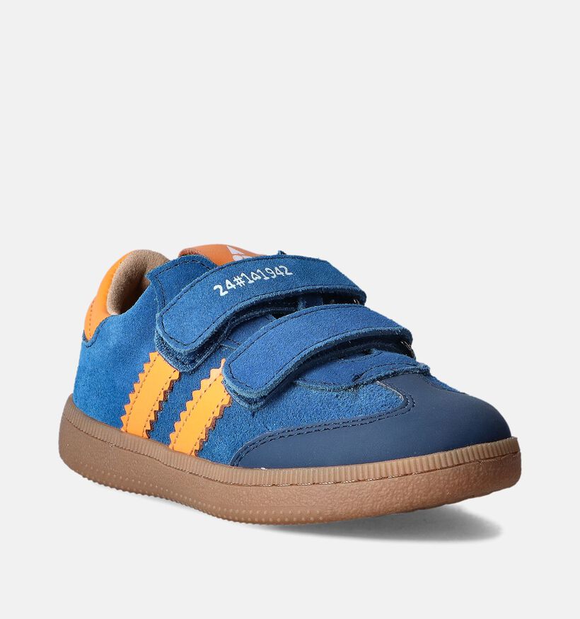 Acebos Chaussures à scratch en Bleu pour garçons (355511)