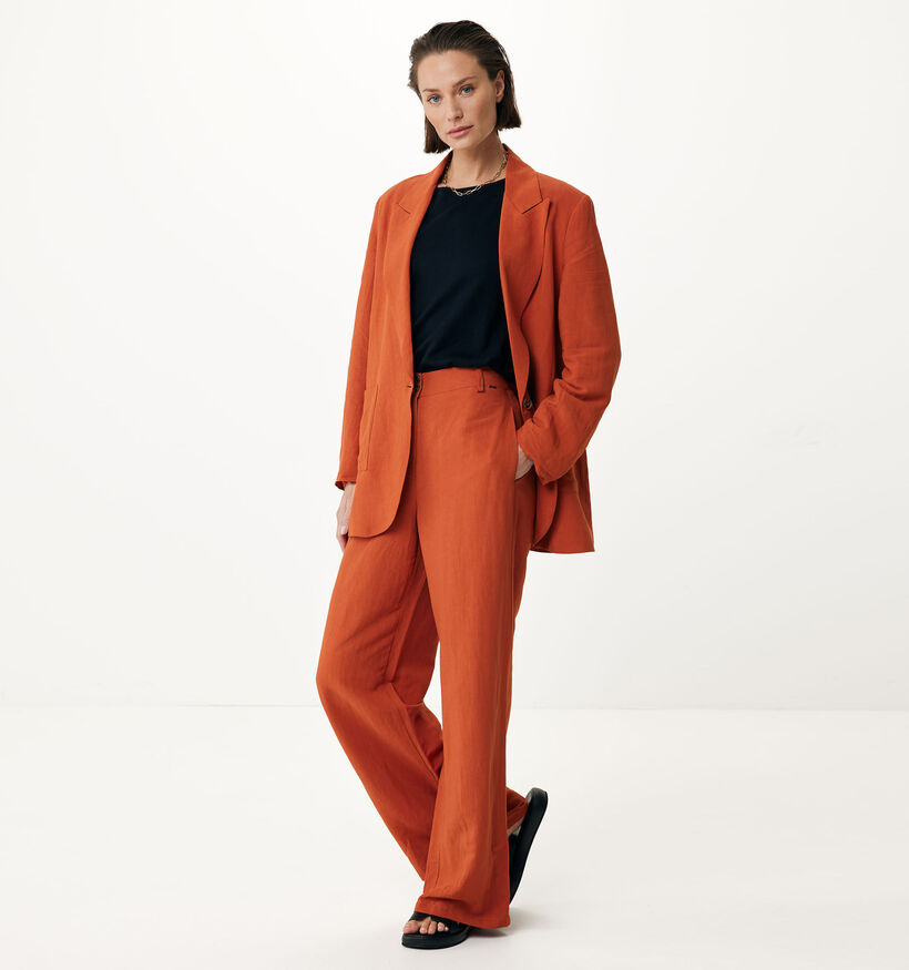 Mexx Pantalon Large en Orange (324101)
