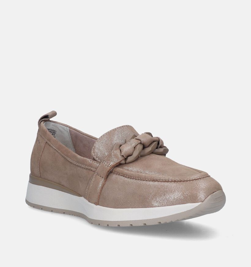 Tamaris Taupe Instappers voor dames (344667)