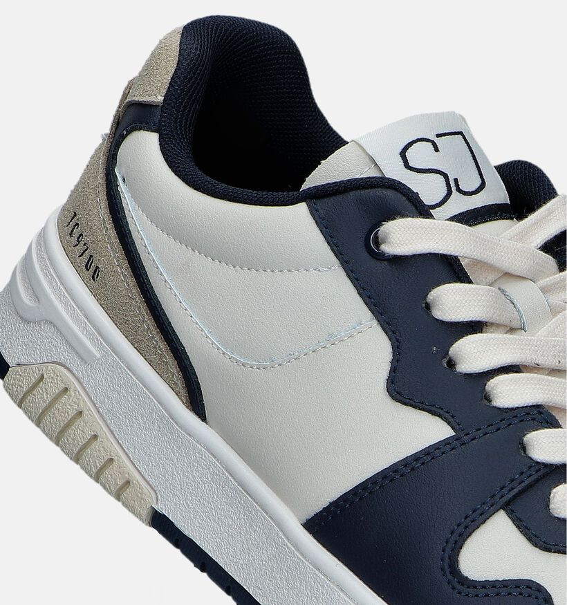 SJ Icon Low Blauwe Sneakers voor heren (347863) - geschikt voor steunzolen