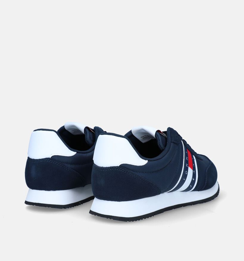 Tommy Hilfiger TJM Runner Casual Ess Blauwe Sneakers voor heren (334092) - geschikt voor steunzolen