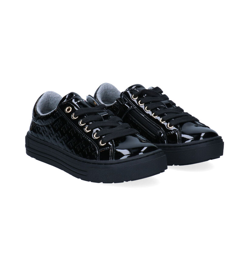 Tommy Hilfiger Baskets basses en Noir en synthétique (295369)