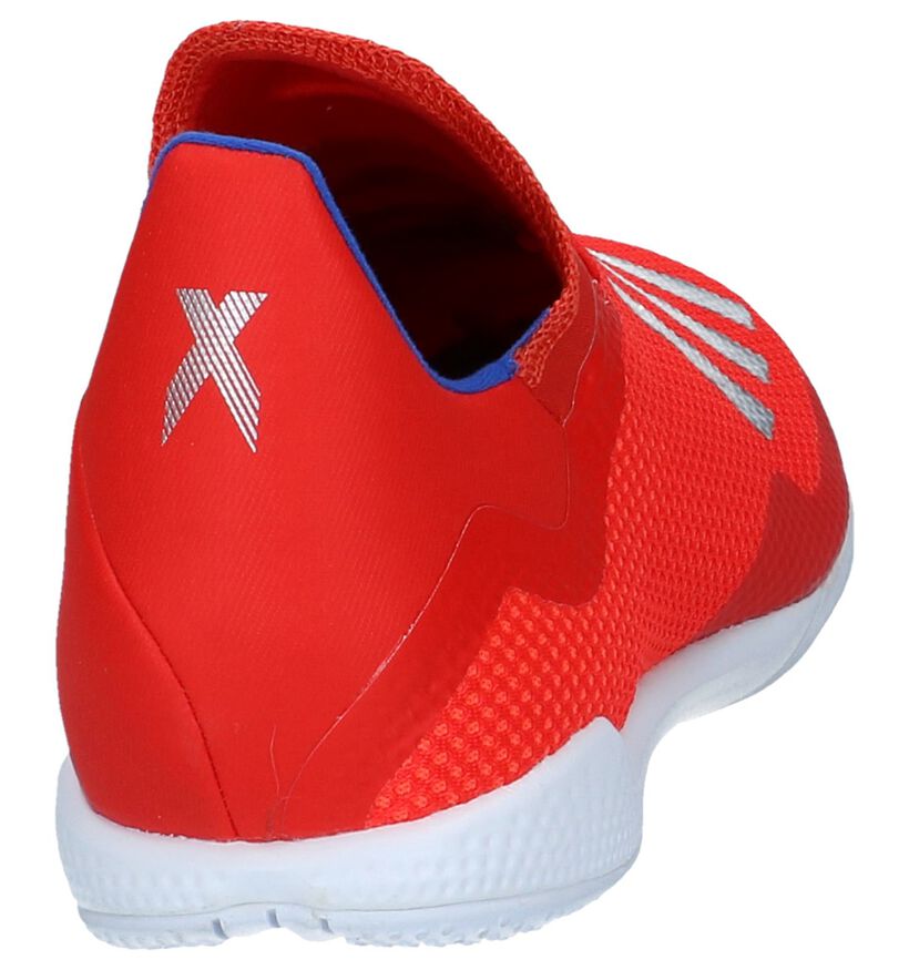 Rode Sportschoenen adidas X 18.3 IN , Rood, pdp