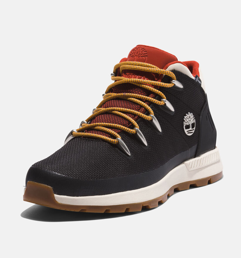 Timberland Sprint Trekker Mid Zwarte Bottines voor heren (344956) - geschikt voor steunzolen