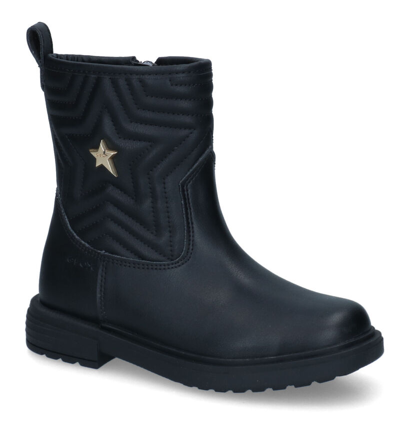 Geox Eclair Bottes basses en Noir en simili cuir (317644)