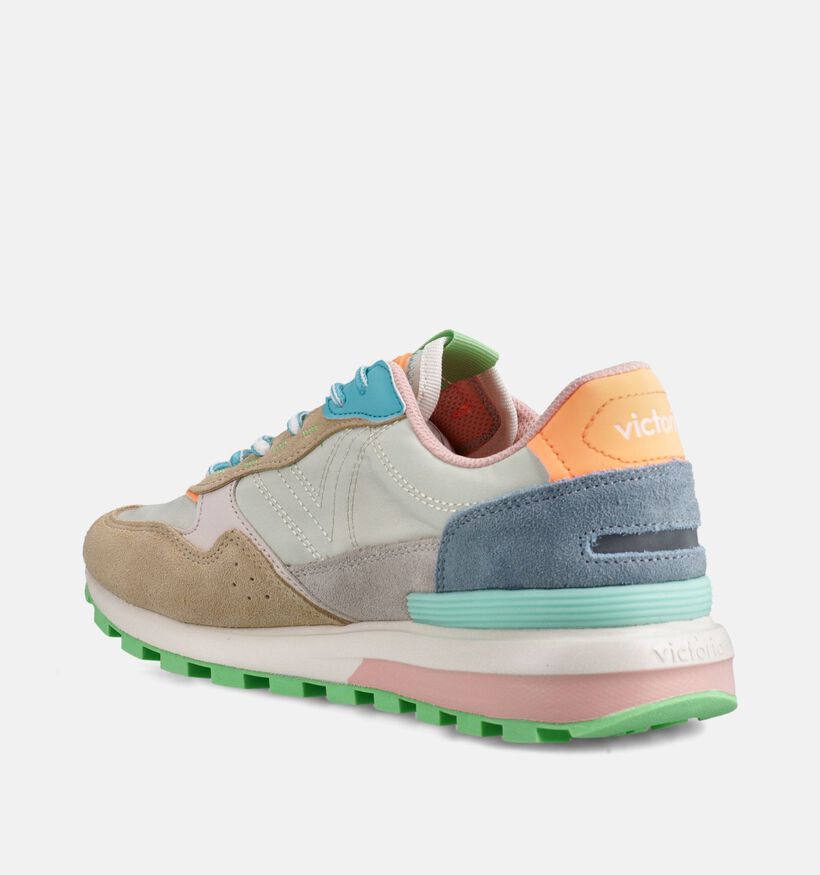 Victoria Ecru Sneakers Colorblock voor dames (369924) - geschikt voor steunzolen