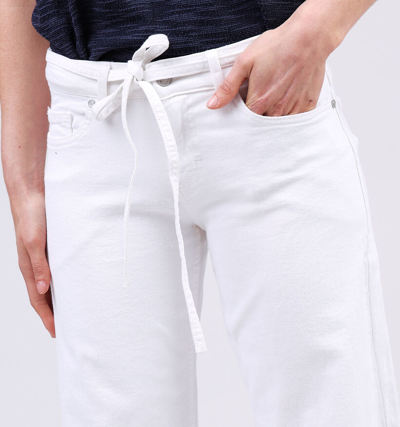 SISTERS POINT Oneo Belt Witte Jeans voor dames (363314)
