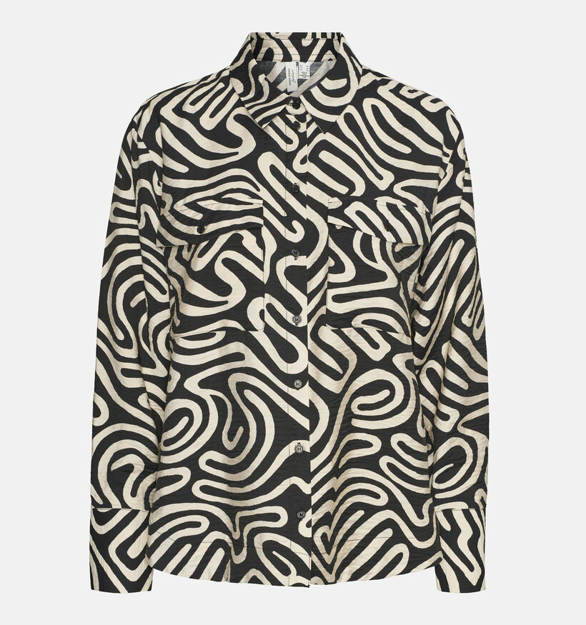 Vero Moda Vigdis Zwart Hemd voor dames (352135)
