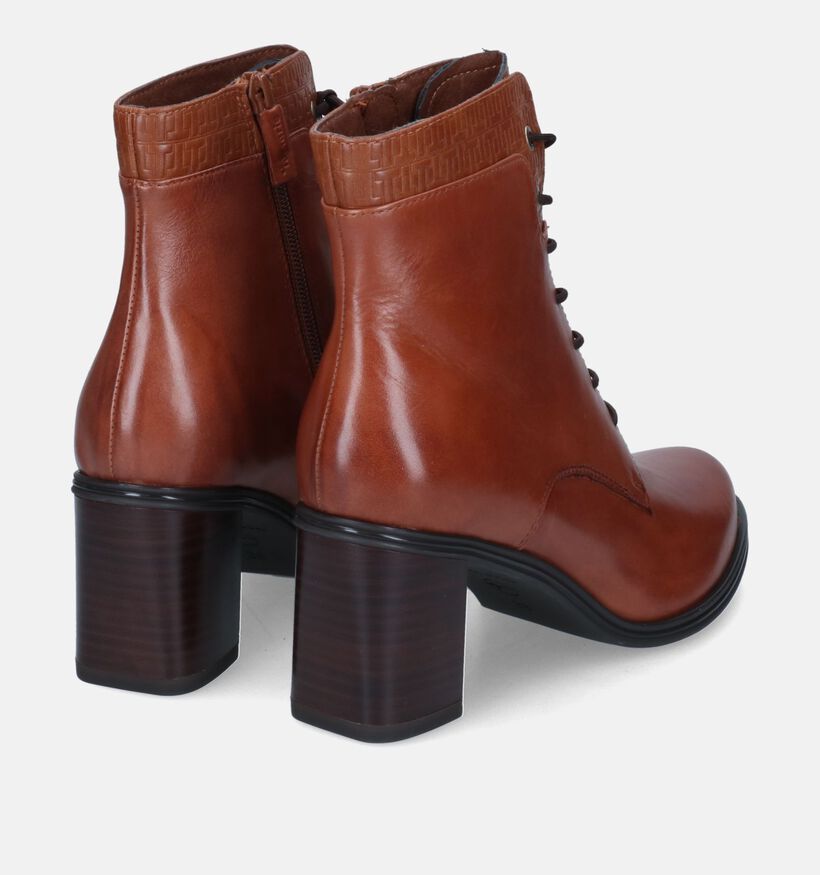 Tamaris Cognac Veter Enkellaarzen voor dames (315410)