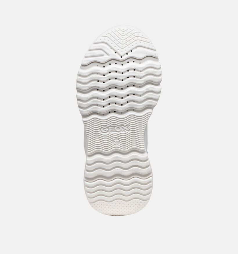 Geox Loftus Witte/Colorblock Sneakers voor meisjes (370124) - geschikt voor steunzolen