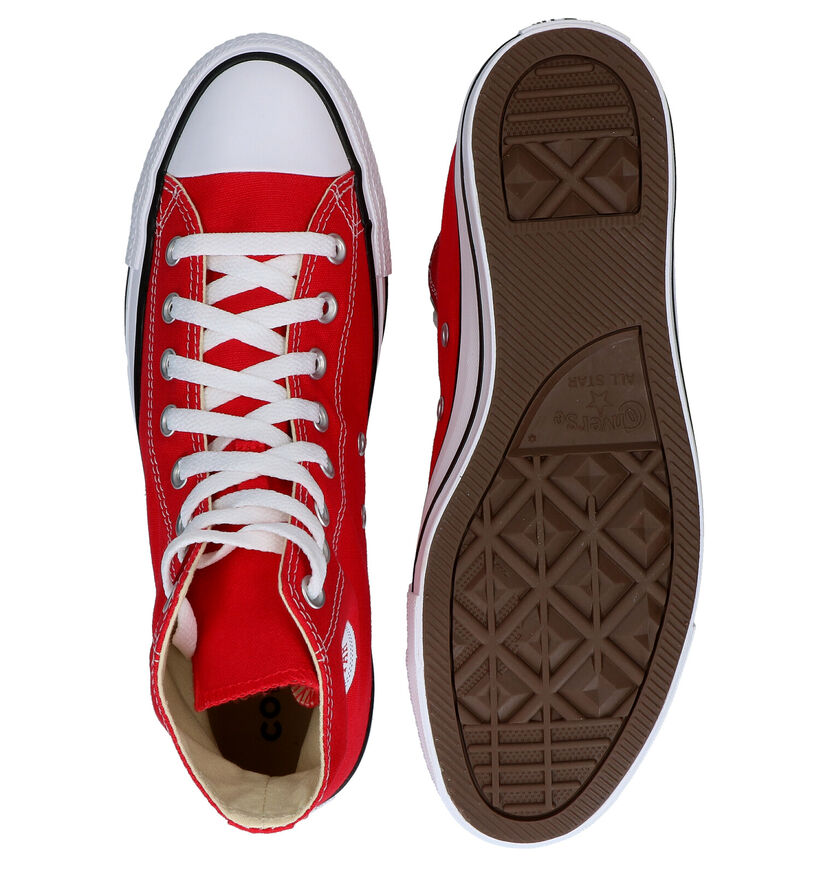Converse Chuck Taylor All Star Hi Zwarte Sneakers voor dames, heren (361446)