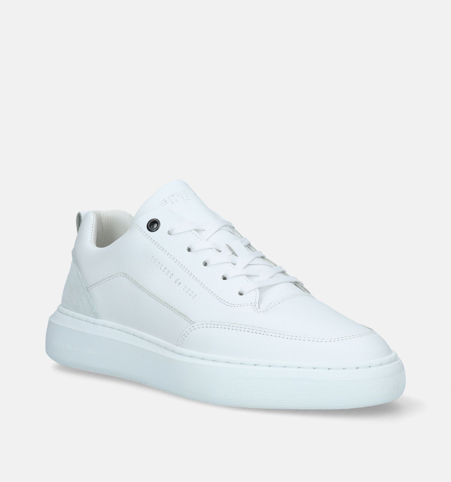 Cycleur de Luxe Roubaix Witte Veterschoenen Heren Lage schoenen Online op TORFS.BE