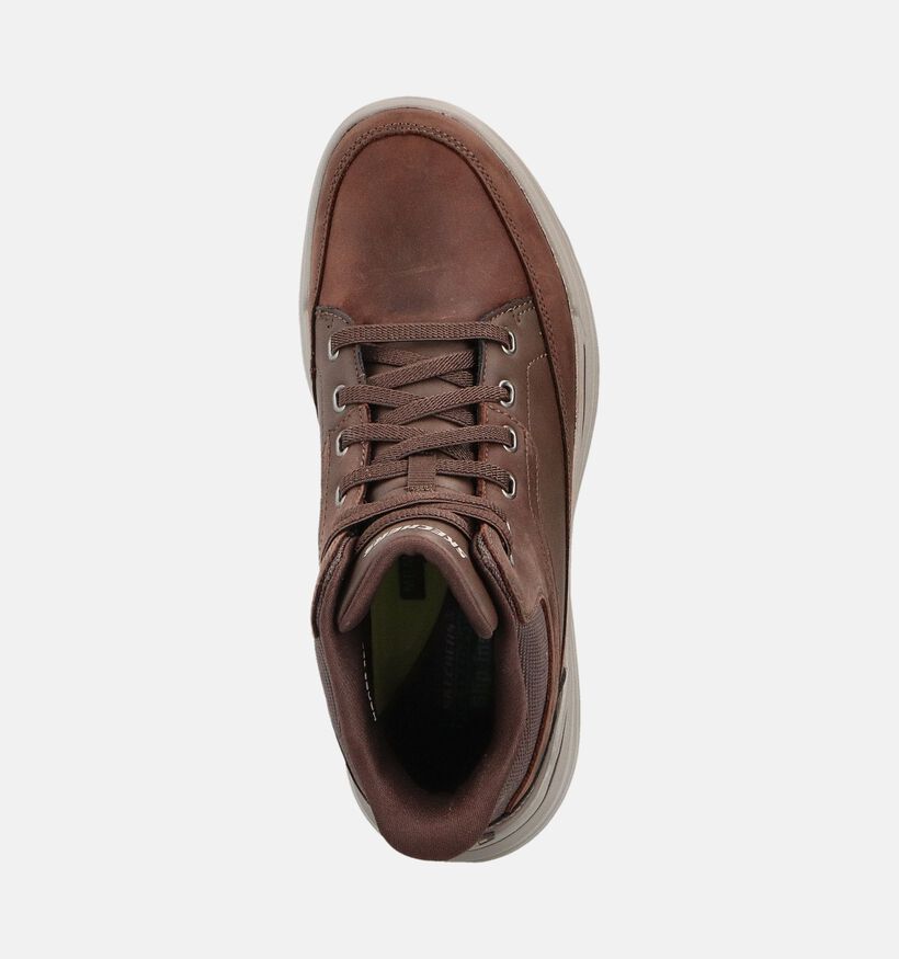Skechers Sterling Rogan Bruine Veterboots voor heren (362175)