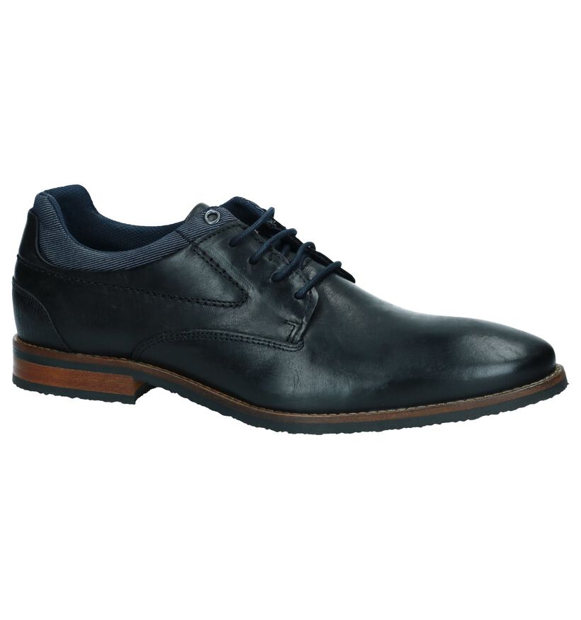 Bullboxer Cognac Geklede Veterschoenen in leer (268603)