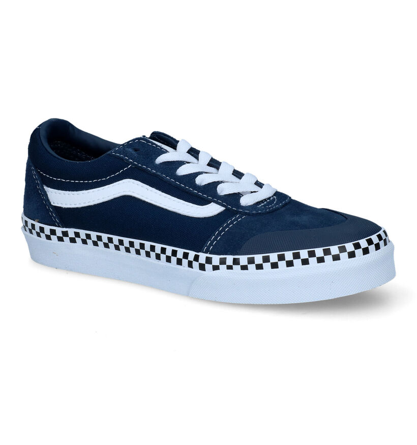 Vans Ward Baskets en Bleu pour filles, garçons (317521)